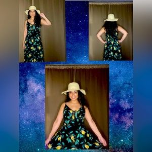 Lemon dress for summer time